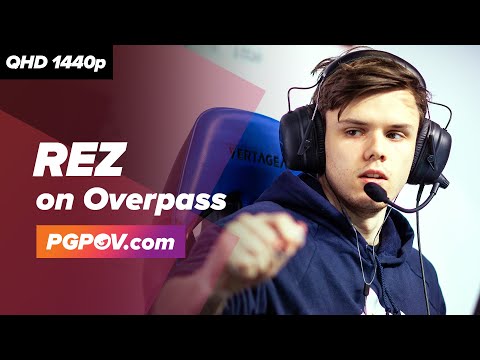 [CSGO POV] REZ (NiP) vs AVANGAR / 26-11 / Overpass // Player Settings in desc.