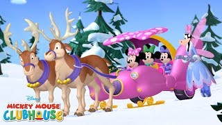 A Jingle Jangle Jingle Ride ❄️ | Music Video | Mickey Mouse Clubhouse | Disney Junior