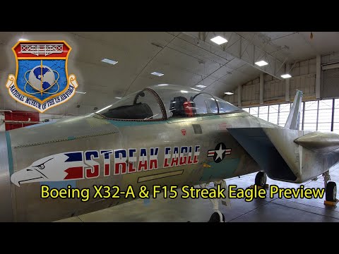 On Exhibit Soon: Boeing X-32A and the McDonnell Douglas F-15 Streak Eagle