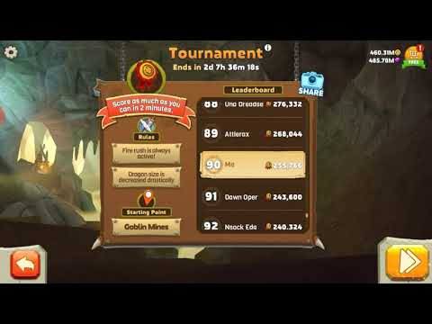 Hungry Dragon Tournament 2minutes Geogantis