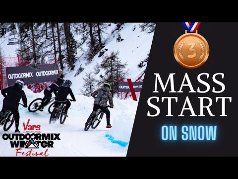 MASS START OUTDOORMIX WINTER FESTIVAL 2023 🥉| Full Race X Captain Sander