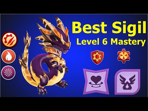 Best Sigil and Level 6 Mastery for Flagros Dragon-Dragon mania Legends | Chapter 3 Grid Level 289