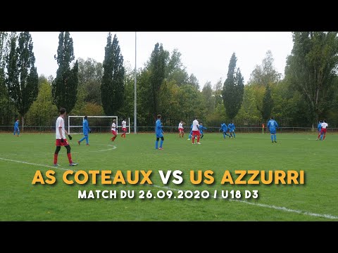 As Coteaux Vs Us Azzurri - Match U18/D3 - Saison 2020-2021