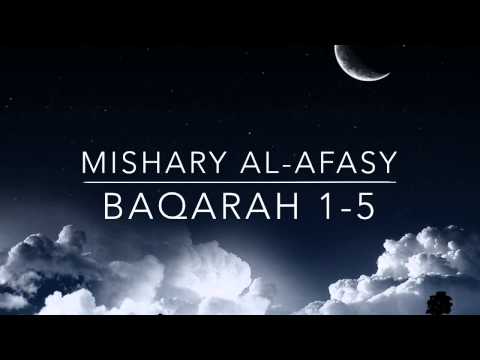 Surah Baqarah 1-5 | Mishary Al-Afasy