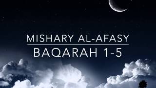 Surah Baqarah 1-5  Mishary Al-Afasy