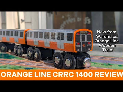 New Orange Line Wooden Train unboxing!