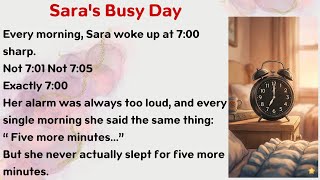Daily Routine in English⭐️ | Easy Story for Learning English✅️🇬🇧 #English #storytime #englishstories