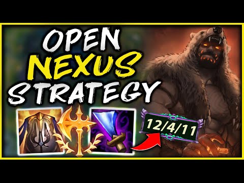 #1 UDYR WORLD DOESN'T NEED TOWERS WITH THIS OPEN NEXUS STRATEGY - League of Legends