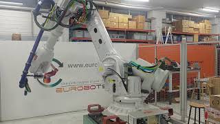 Industrial robot ABB 6700 3.2-150 with IRC5 at Eurobots