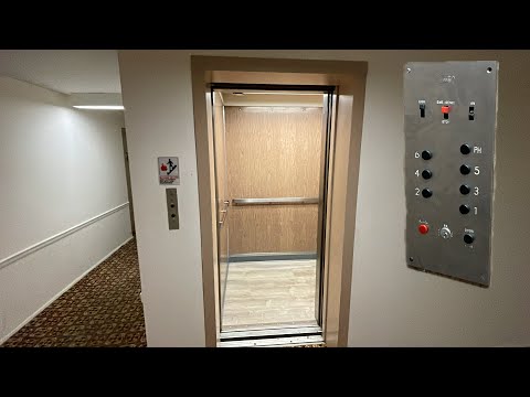 DOVER w/ GAL Black Buttons! AWESOME Traction Elevator | Cleveland, OH