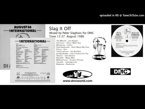 Slag It Off (DMC Mix by Peter Slaghuis August 1986)