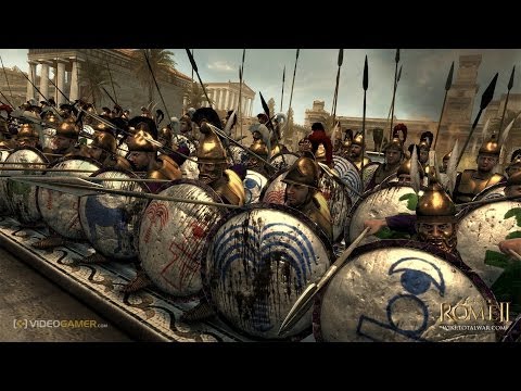 Rome II 300 Spartans vs 600 Horse units