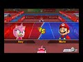 Mario Sonic At The Olympic Games Table Tennis Amy