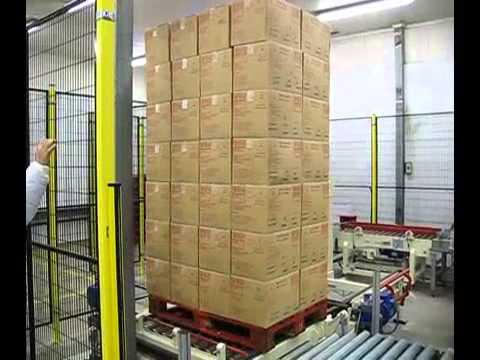 Robotic palletization: R1-Scara