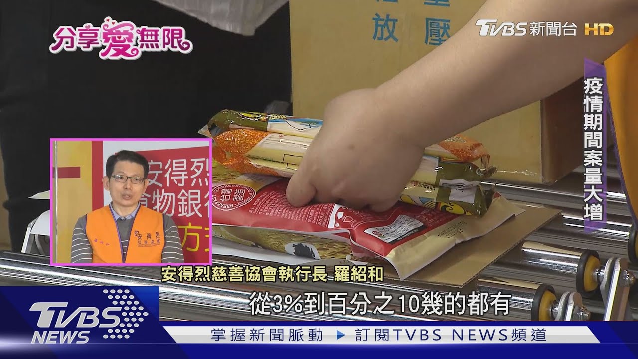 安得烈食物銀行 遭遇疫情通膨雙重打擊