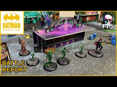 Batman Miniature Game - The Riddler VS Joker
