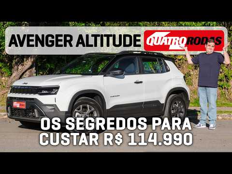 Jeep Avenger Altitude é MAIS BARATO que Fiat Pulse, mas não aparenta; O QUE ELE NÃO TEM?