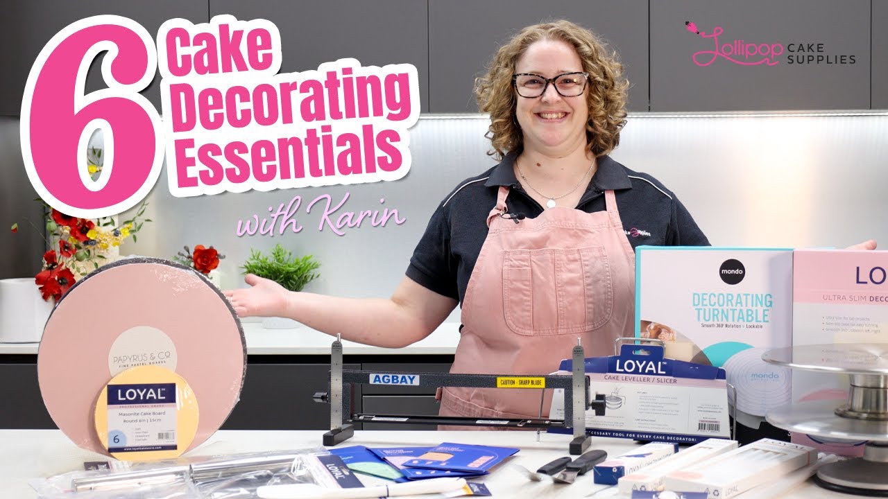 6 MUST HAVE Cake Decorating Tools For Beginners
