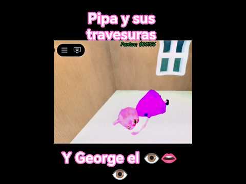 George no te vallas a tropezar te con las cosas!🌸🐷🗣️🔥 #peppamemedetropezar