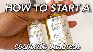 HOW TO START A SKINCARE PRODUCTS BUSINESS, how to make money selling cosmetics, shopify website tips