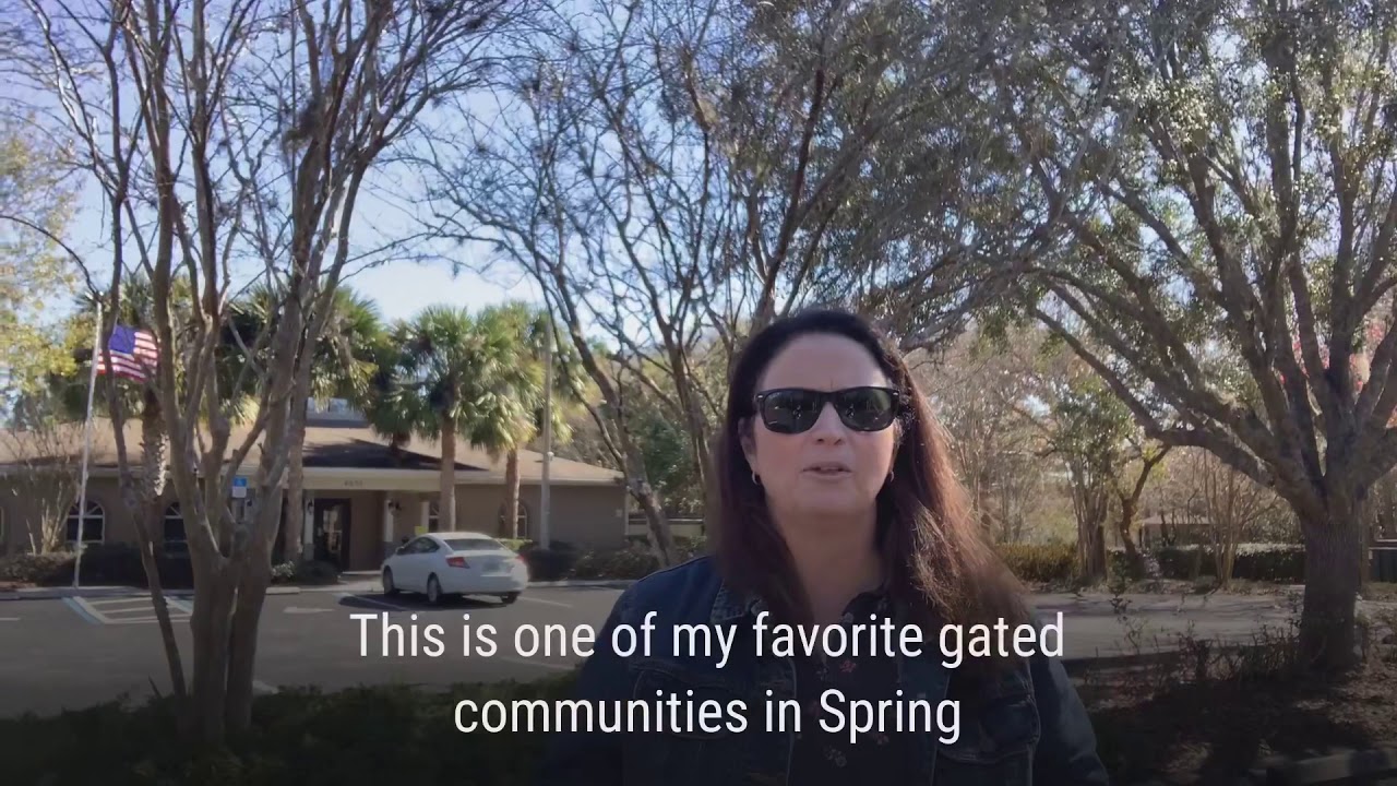 Best Neighborhood in Spring Hill Florida. Sterling Hills in Hernando County