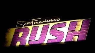 Cool Vintage Atari San Francisco Rush lighted Arcade 'Deluxe' Sign