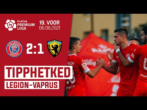 Tallinna JK Legion - Pärnu JK Vaprus l 2:1 l Premium liiga 19. voor l 2021