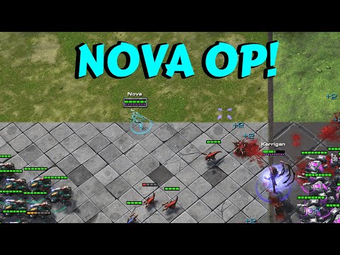 Nova is OP in Zerg Wars Strike Mode!