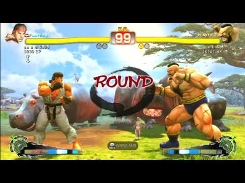 SSF4 Rank Match  su a ni 2525 (RY)  vs  efllake (ZA)