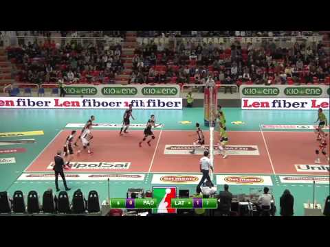 Superlega A1 UnipolSai, Highlights Padova-Latina 0-3