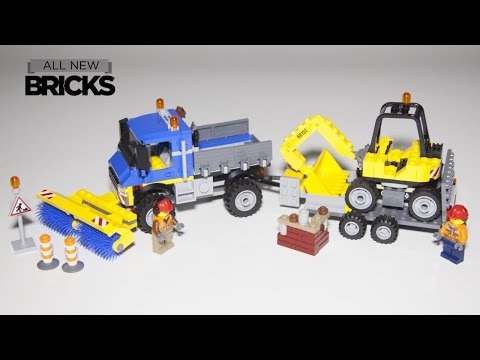Vidéo LEGO City 60152 : Le déblayage du chantier