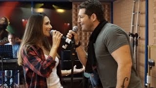 Ensayo - Noches de Bohemia - Nuria Fergó y Manu Tenorio (OT El reencuentro)