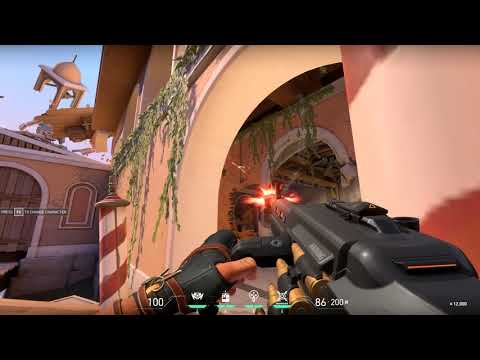 HMG-50 Odin Skin showcase - Valorant Closed Beta