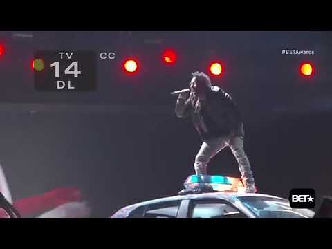 Kendrick lamar alright performance 2016