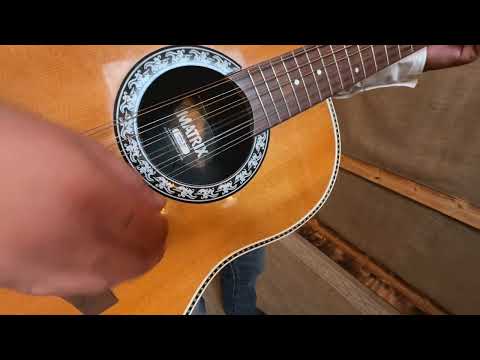 *Video Demo* Matrix Rare Made in USA Acoustic Electric 12 String w/ Case image 13
