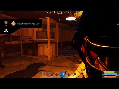 Rust airfield blue card getting red card