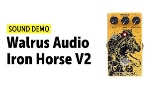Video thumbnail for Walrus Audio Iron Horse V2 Sound Demo (no talking) by Guitar Bonedo