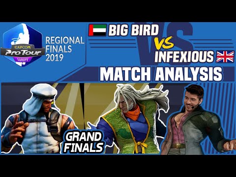 SFV AE Match Analysis: CPT EU Regional Finals 2019 GRAND FINALS - Big Bird vs. Infexious