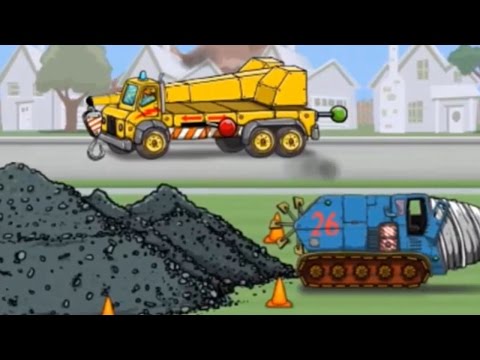 Crane Truck Good Glue game for Kids - Top Best APP for iPhone, iPad - YouTube
