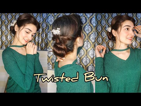 Twisted bun Tutorial | Hairstyle | Easiest Way