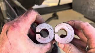 7.3 Ford Powerstroke F250/F350/Excursion Front Axle Caster Camber Upper Balljoint Alignment Sleeve