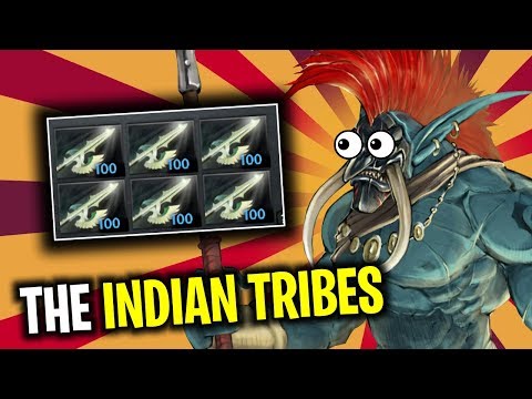 DOTAKADABRA #28 - THE INDIAN TRIBES 6X HEAVEN HALBERD HUSKAR | Dota 2