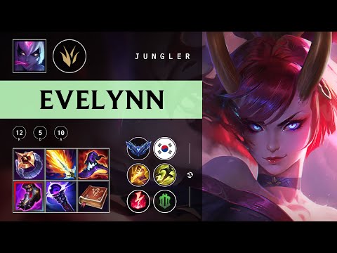 Evelynn Jungle vs Rengar - KR Diamond Patch 25.24