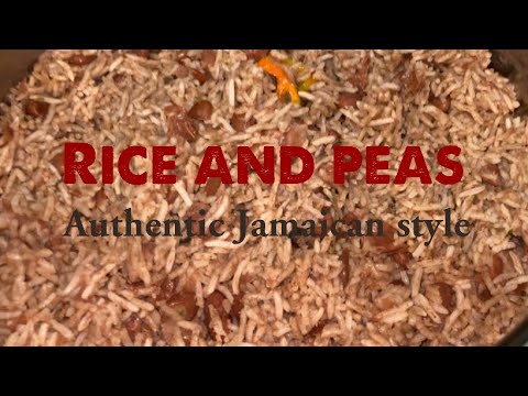 #Rice #peas #Authentic #Jamaican #cook #make How to make Rice and Peas||Authentic Jamaican dish