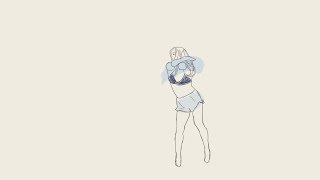 Let It Fall - Lykke Li (dance rotoscope animation)