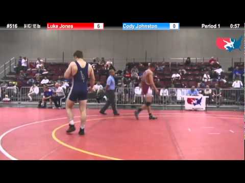 FILAJRFS: 84 KG / 185 lbs: Luke Jones (Michigan WC) vs. Cody Johnston (Missouri WF)