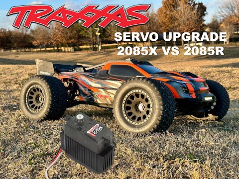 Traxxas XRT Servo Upgrade - Traxxas 2085X vs Traxxas 2085R