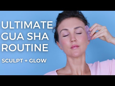 Best Gua Sha Routine: Step-by-Step Follow Along Tutorial To Sculpt & Tone | Natural Face Lift