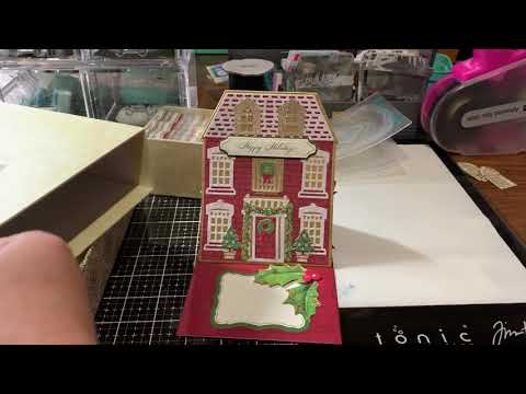 Christmas Card w/Anna Griffin’s Finishing School