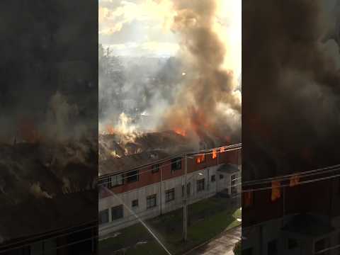 Incendio en regimiento Arauco de Osorno